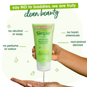 ژل شستشوی صورت Simple کد 13، 150 میل