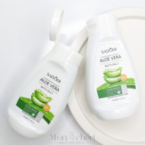 نمک حمام بدن سادور (Sadoer) مدل آلوئه ورا 98% وزن 430 گرم