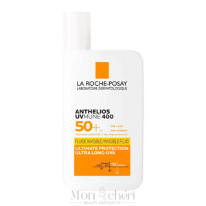 کرم ضد آفتاب بدون رنگ لاروش پوزای SPF50 مدل UVmune 400 حجم 50 میل