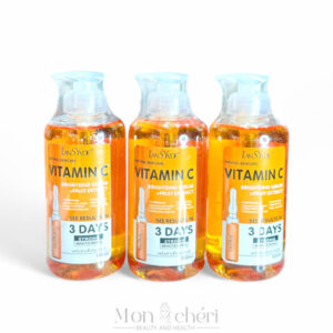 سرم روشن کننده تخصصی بدن لنسیاد حاوی ویتامین سی حجم 500 میل